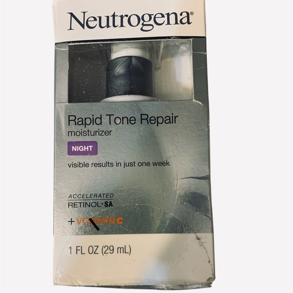 Neutrogena Rapid Tone Repair Night Cream with Retinol, Anti Wrinkle Moisturizer - Picture 1 of 2